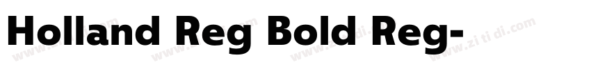 Holland Reg Bold Reg字体转换